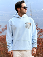 هودی چاپی سه نخ سنتی
