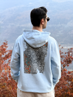 هودی چاپی سه نخ سنتی