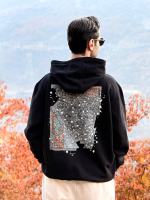 هودی چاپی سه نخ سنتی