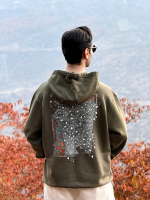 هودی چاپی سه نخ سنتی