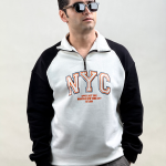 دورس نیم زیپ چاپی NYC