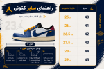 کتونی نایکی جردن1 لو یونیون - Image 2