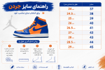 کتونی نایکی جردن1 ریورس لینی - Image 2